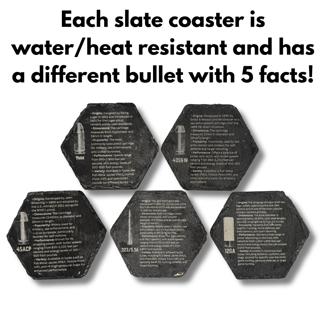 K-Pak Survival Bullet Coasters