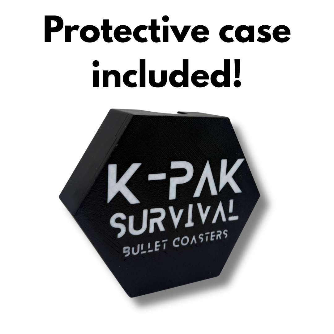 K-Pak Survival Bullet Coasters